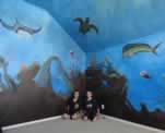 Under Ocean Life Mural